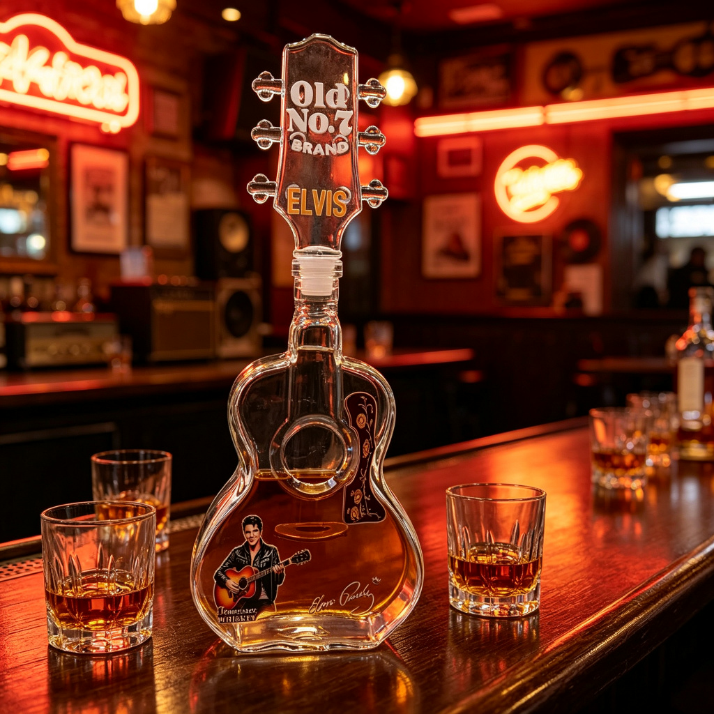 Vintage Collectible Bottles - Decantador de Whisky em Forma de