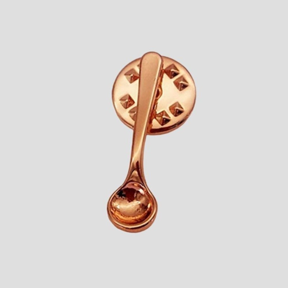 Broche de colher com design ad - Vintage Collectible Spoons avaliação e preço