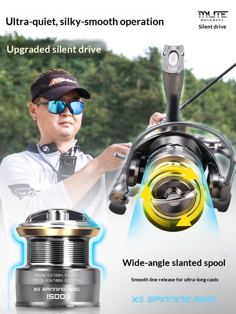 Carretilha de pesca Hasida X6, - Developing Tank Reel avaliação e preço