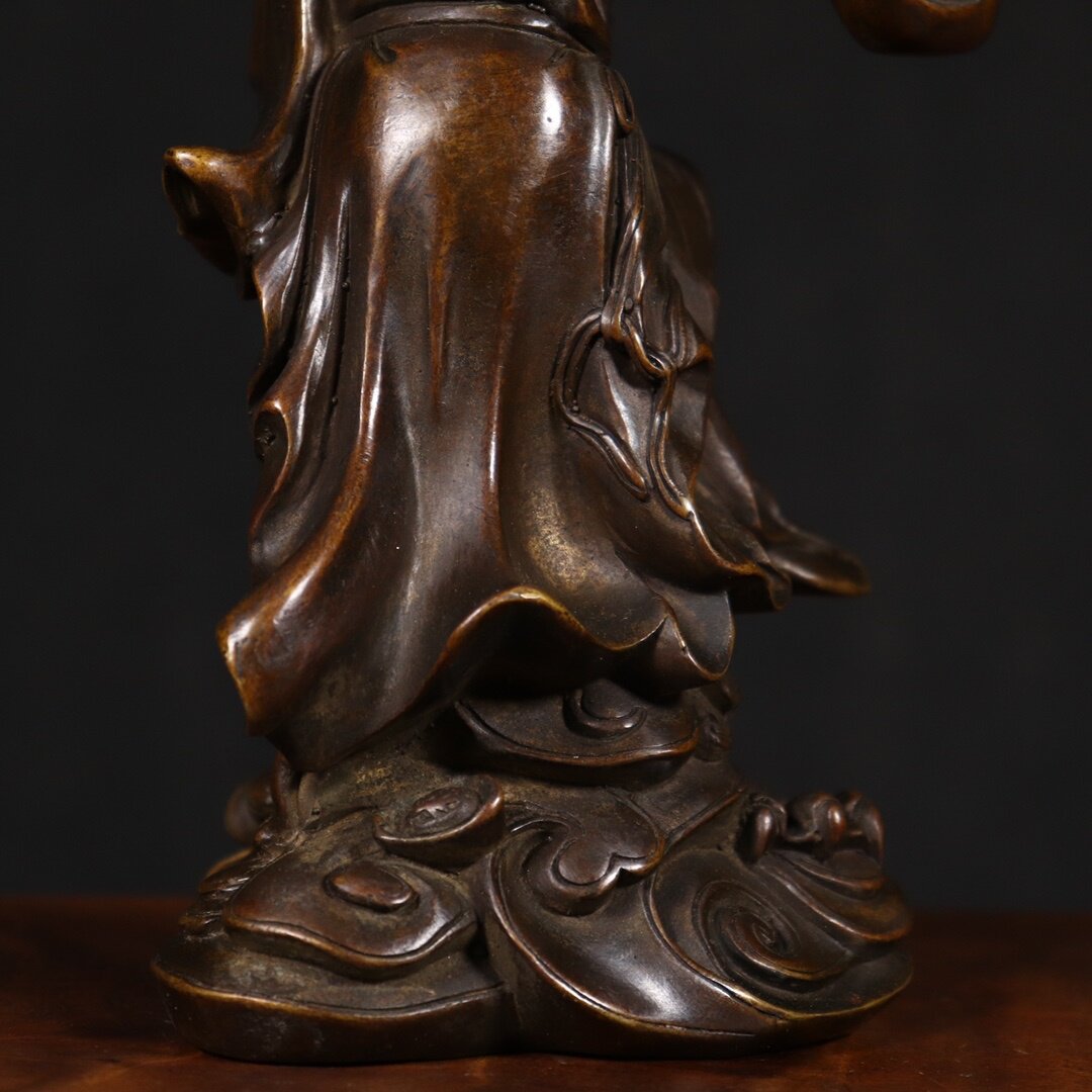 Estátua de Cobre Vintage Feng  - Vintage Collectibles Store avaliação e preço