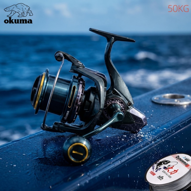 Carretilha de pesca OKUMA, tot - Developing Tank Reel avaliação e preço